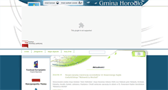 Desktop Screenshot of horodlo.pl