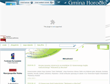 Tablet Screenshot of horodlo.pl